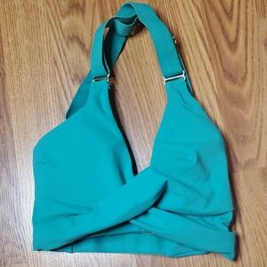 BuffBunny Green Halter Top